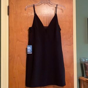 NWT black express mini dress